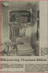 Op 25 mei 1981 werd de hoek met de Stadionweg zwaar getroffen door de bliksem.
<br/>
Leidse Courant, 26 mei 1981